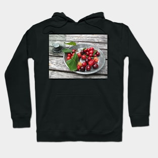 Cherries on a Plate Hoodie